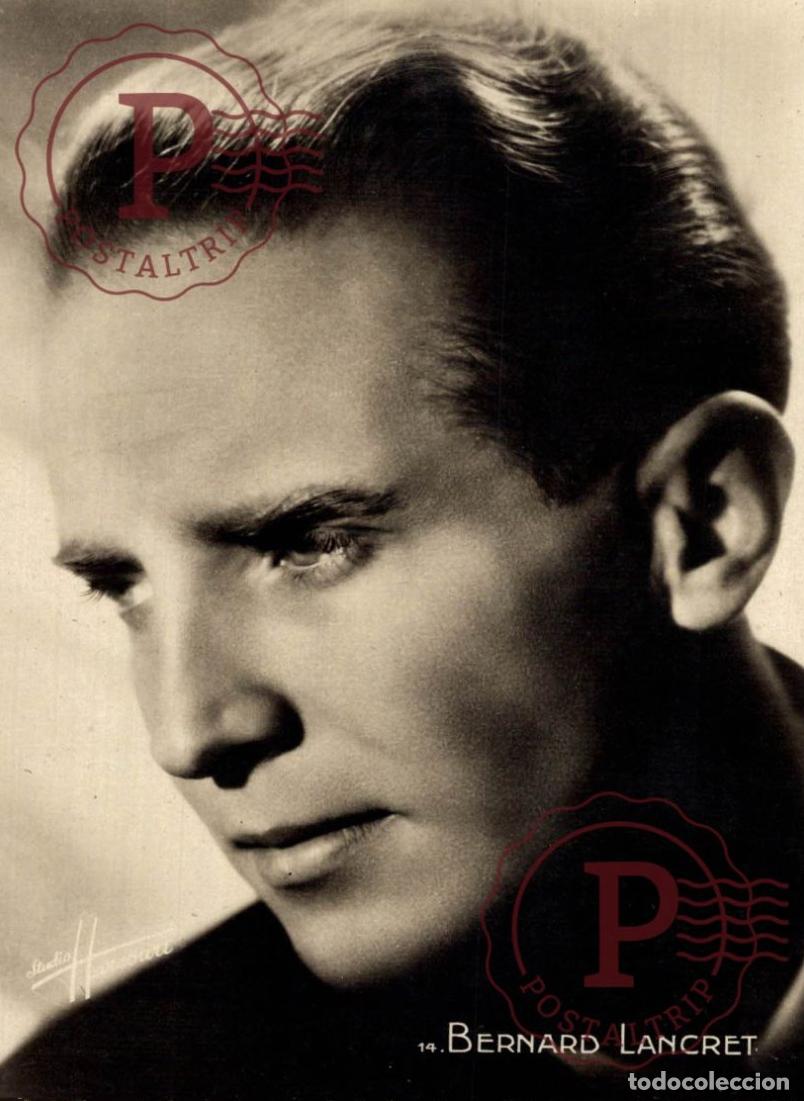 Cine: BERNARD LANCRET ACTOR STUDIO HARCOURT E.R. PARIS RPPC