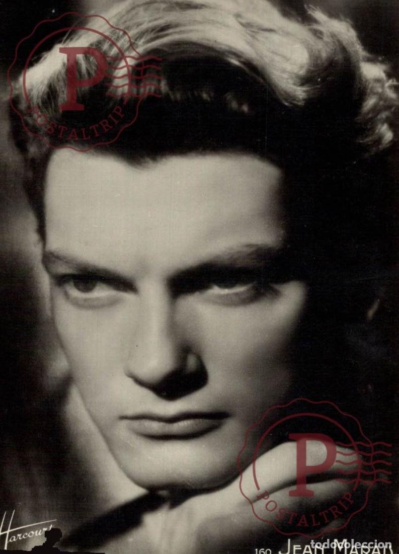 Cine: JEAN MARAIS ACTOR STUDIO HARCOURT E.R. PARIS RPPC