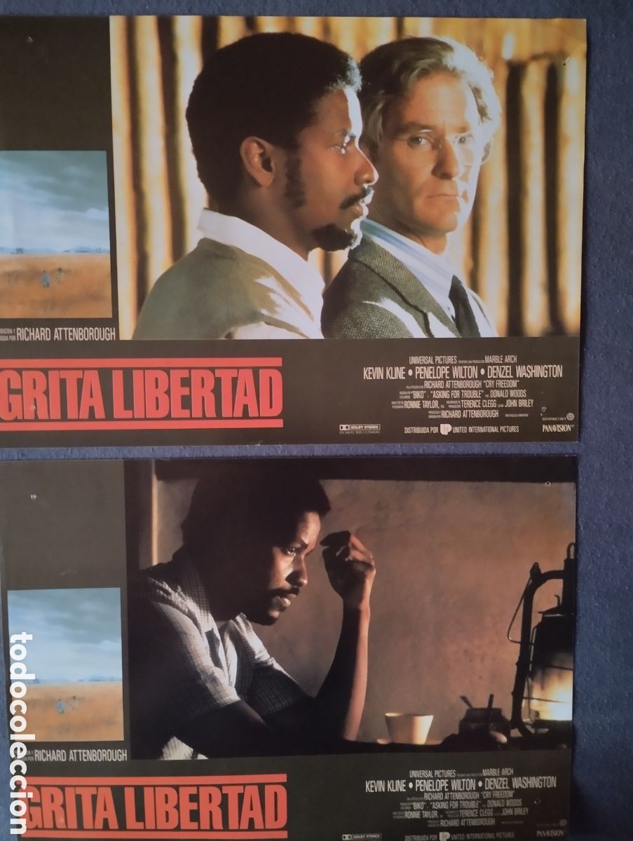 Cine: 2 FOTOCROMOS - GRITA LIBERTAD