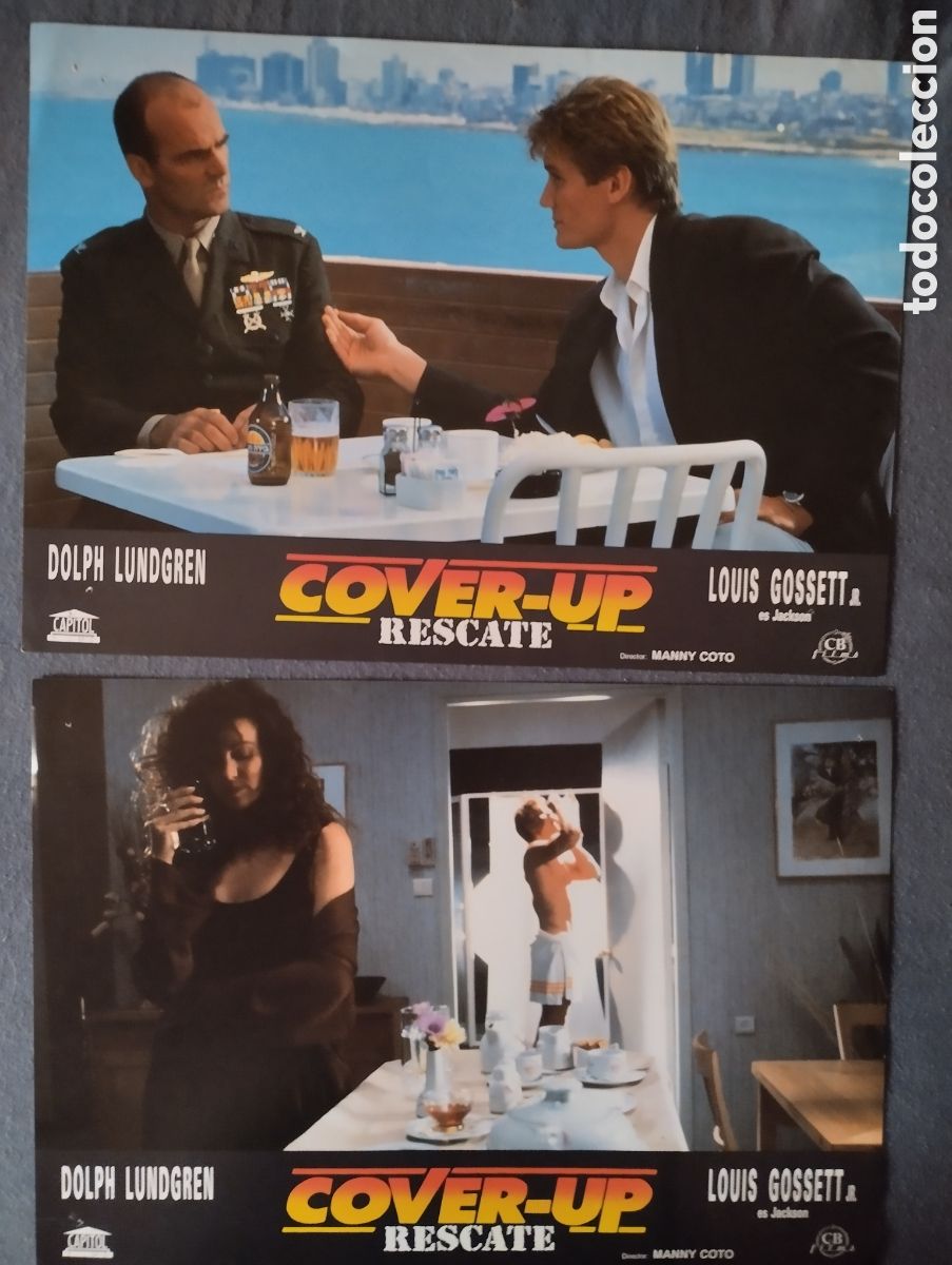 Cine: 2 FOTOCROMOS - COVER UP RESCATE
