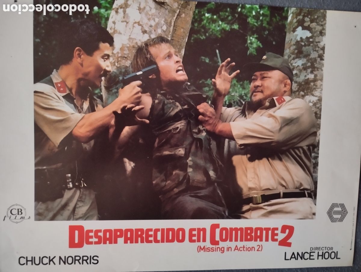 Cin&eacute;ma: 3 FOTOCROMOS - DESAPARECIDO EN COMBATE 2