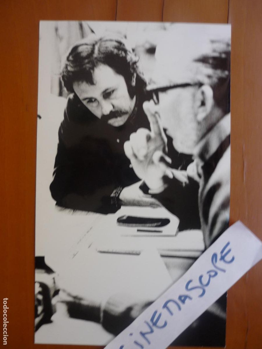Cinema: gonzalo suarez - foto original b/n - director de cine filmmaker 1970