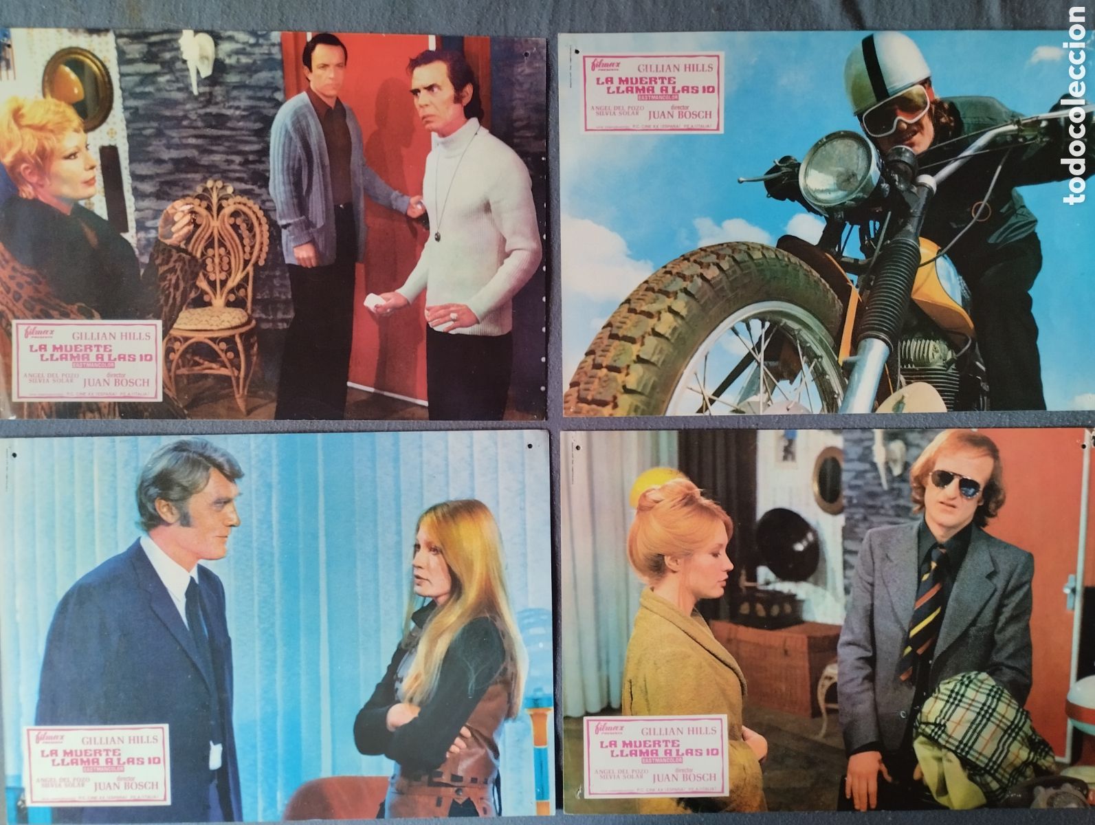 Cinema: 4 FOTOCROMOS - LA MUERTE LLAMA A LAS 10