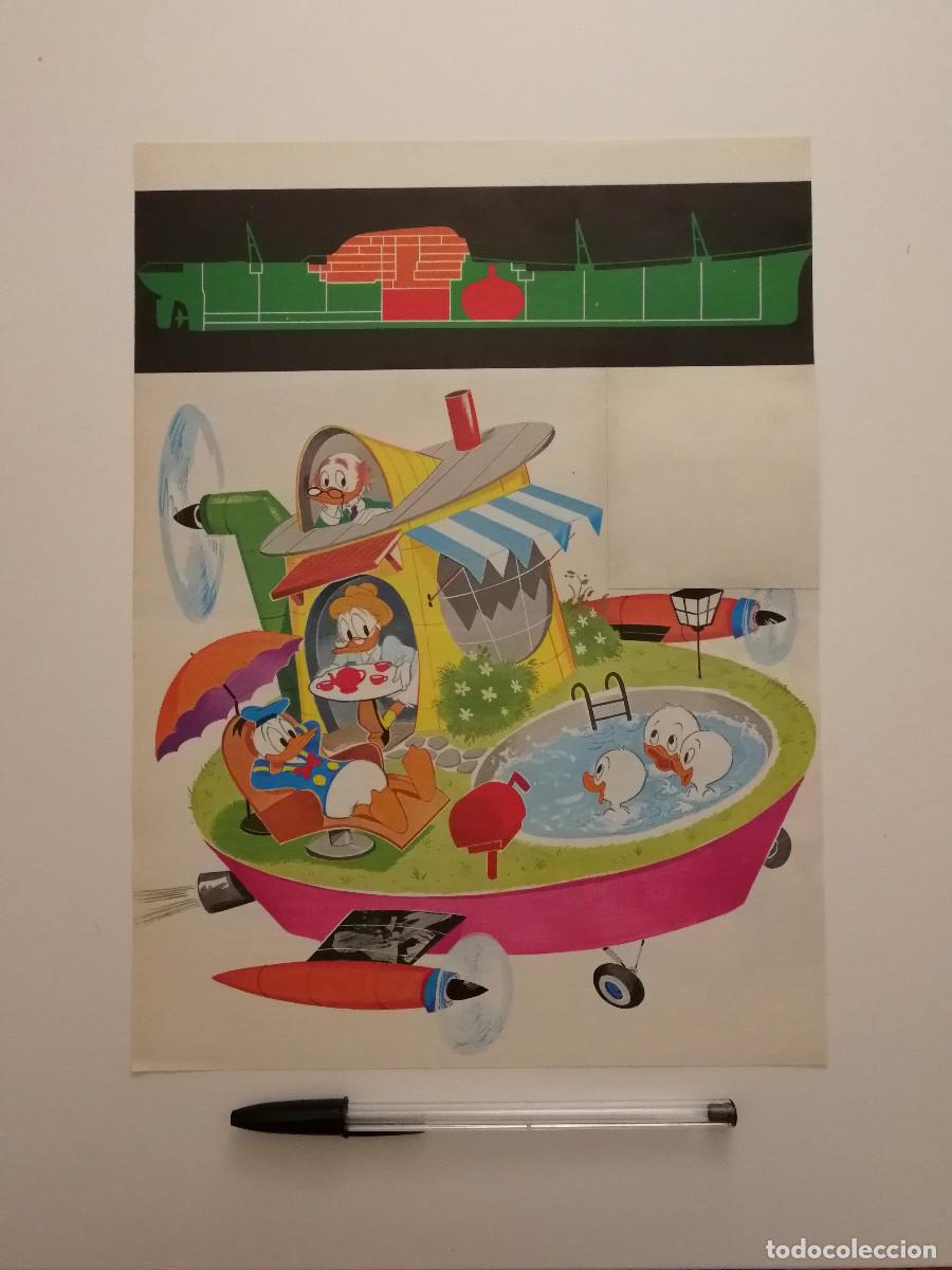 Cine: LAMINA ACARTONADA -A4- FAMILIA PATO DONALD - WALT DISNEY