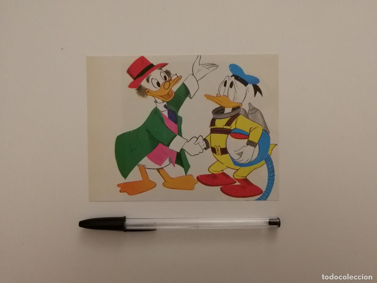 Cine: TARJETA ACARTONADA -10*15- Profesor Von Drake, Pico de Paperis PATO DONALD - WALT DISNEY