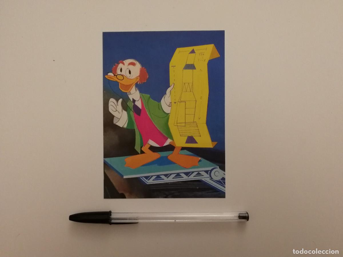 Cine: TARJETA ACARTONADA -10*15- Profesor Von Drake, Pico de Paperis - WALT DISNEY