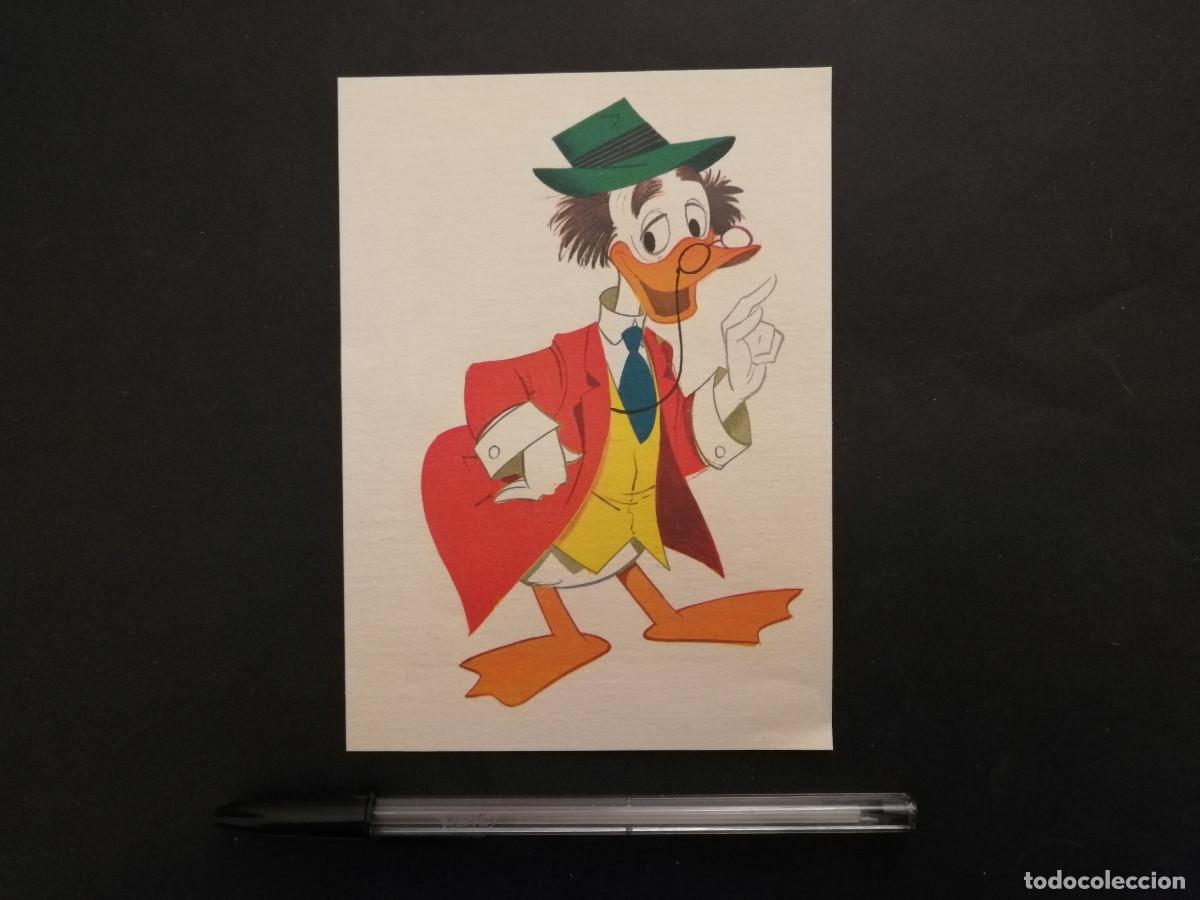 Cine: TARJETA ACARTONADA -10*15- Profesor Ludwig Von Drake - WALT DISNEY