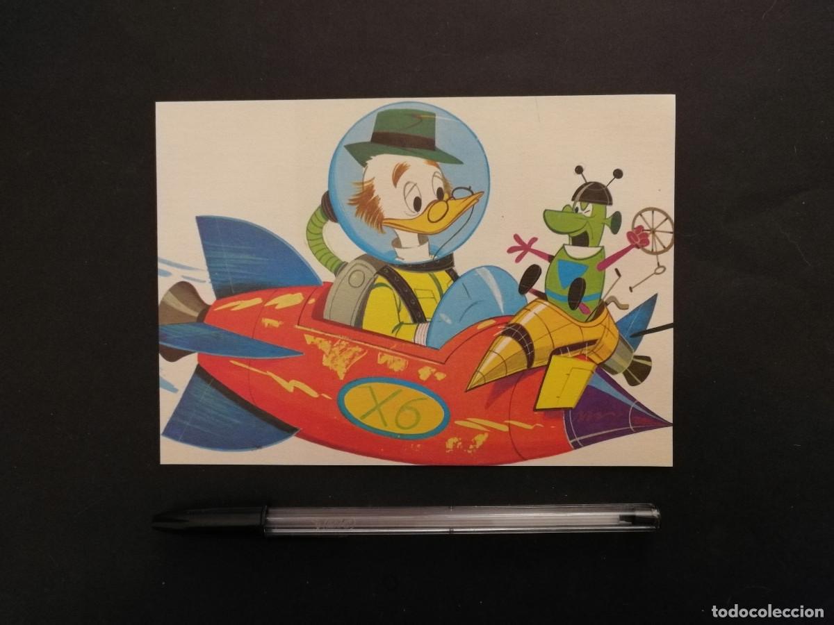 Cine: TARJETA ACARTONADA -10*15- Profesor Ludwig Von Drake - WALT DISNEY