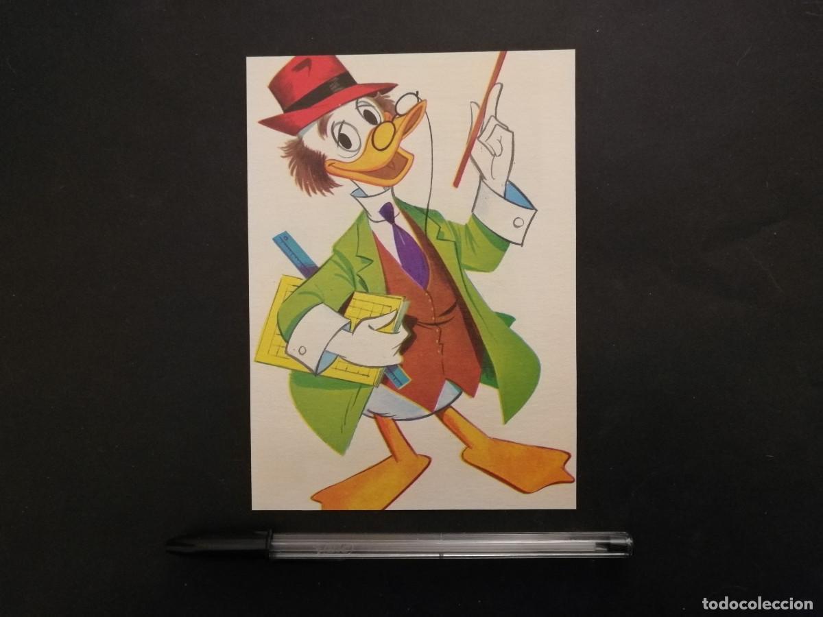 Cine: TARJETA ACARTONADA -10*15- Profesor Ludwig Von Drake - WALT DISNEY