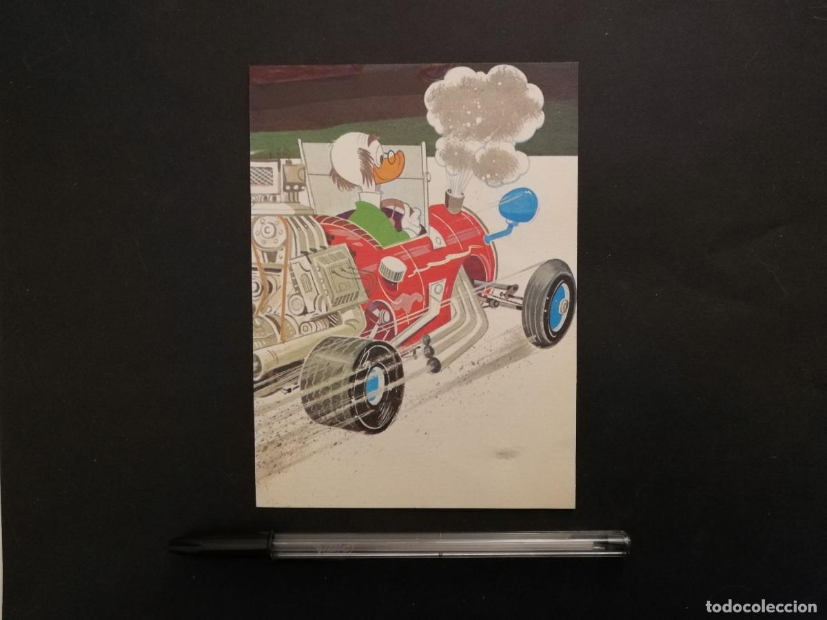 Cine: TARJETA ACARTONADA -10*15- Profesor Ludwig Von Drake - WALT DISNEY