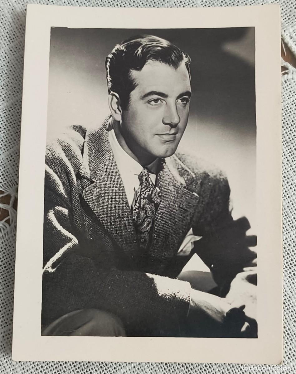 Cine: FOTOCROMO CINE | JOHN PAYNE - BLANCO Y NEGRO