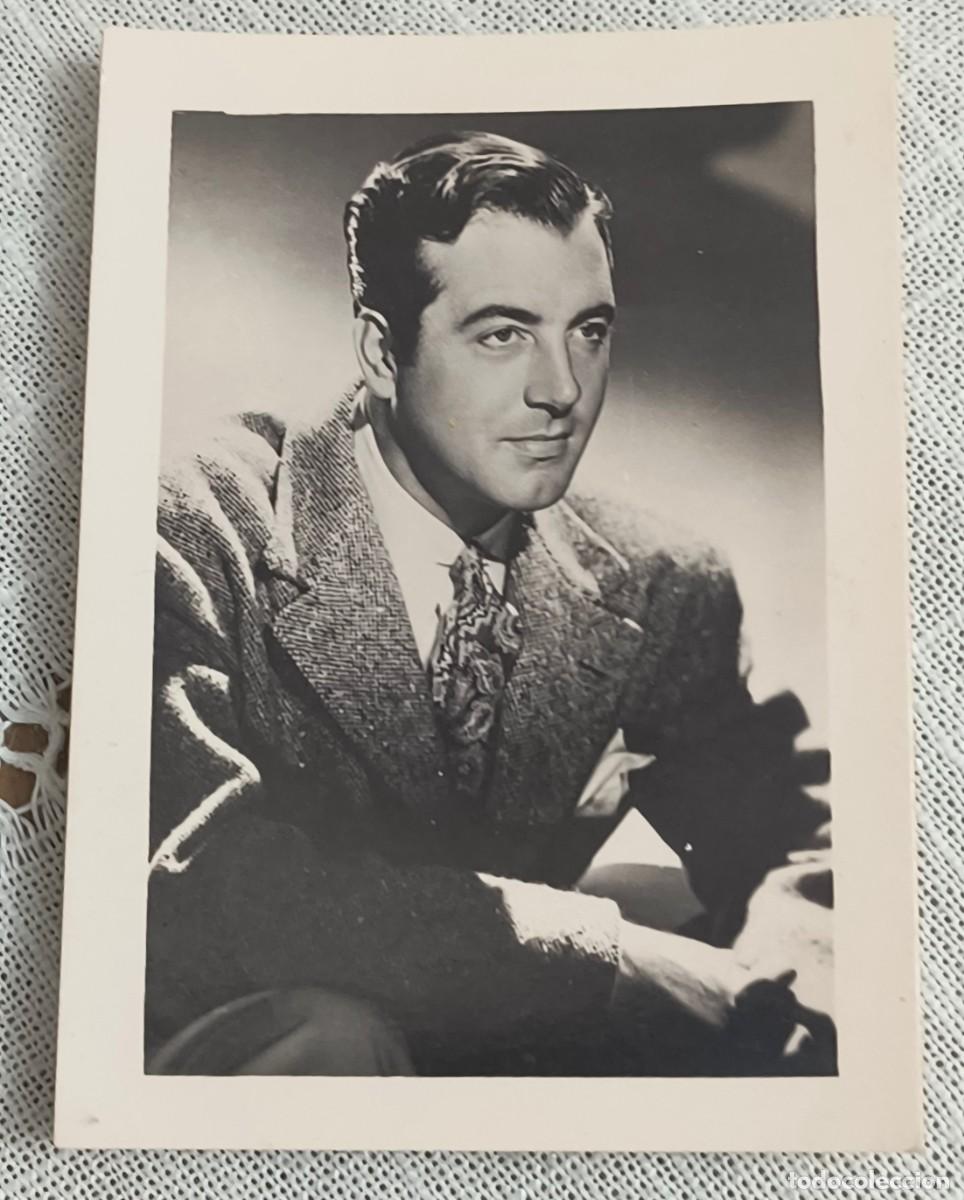 Cine: FOTOCROMO CINE | JOHN PAYNE - BLANCO Y NEGRO