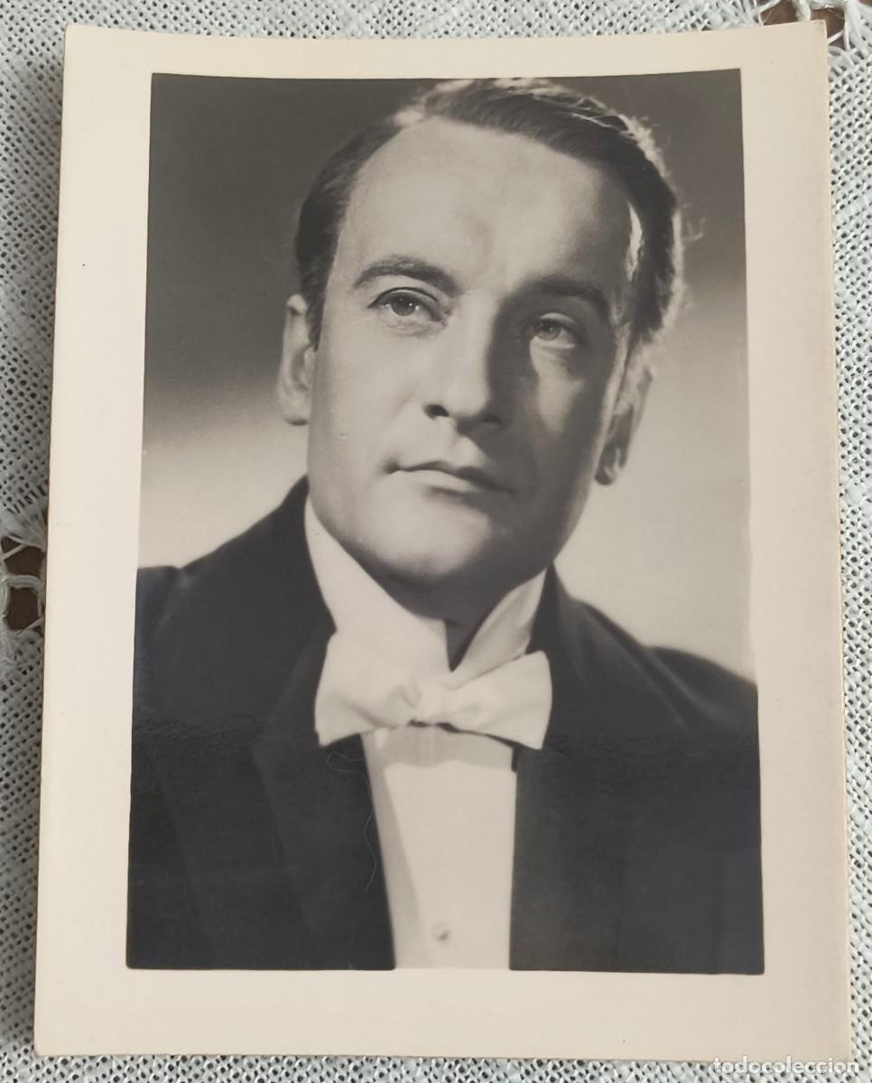 Cine: FOTOCROMO CINE | GEORGE SANDERS - BLANCO Y NEGRO