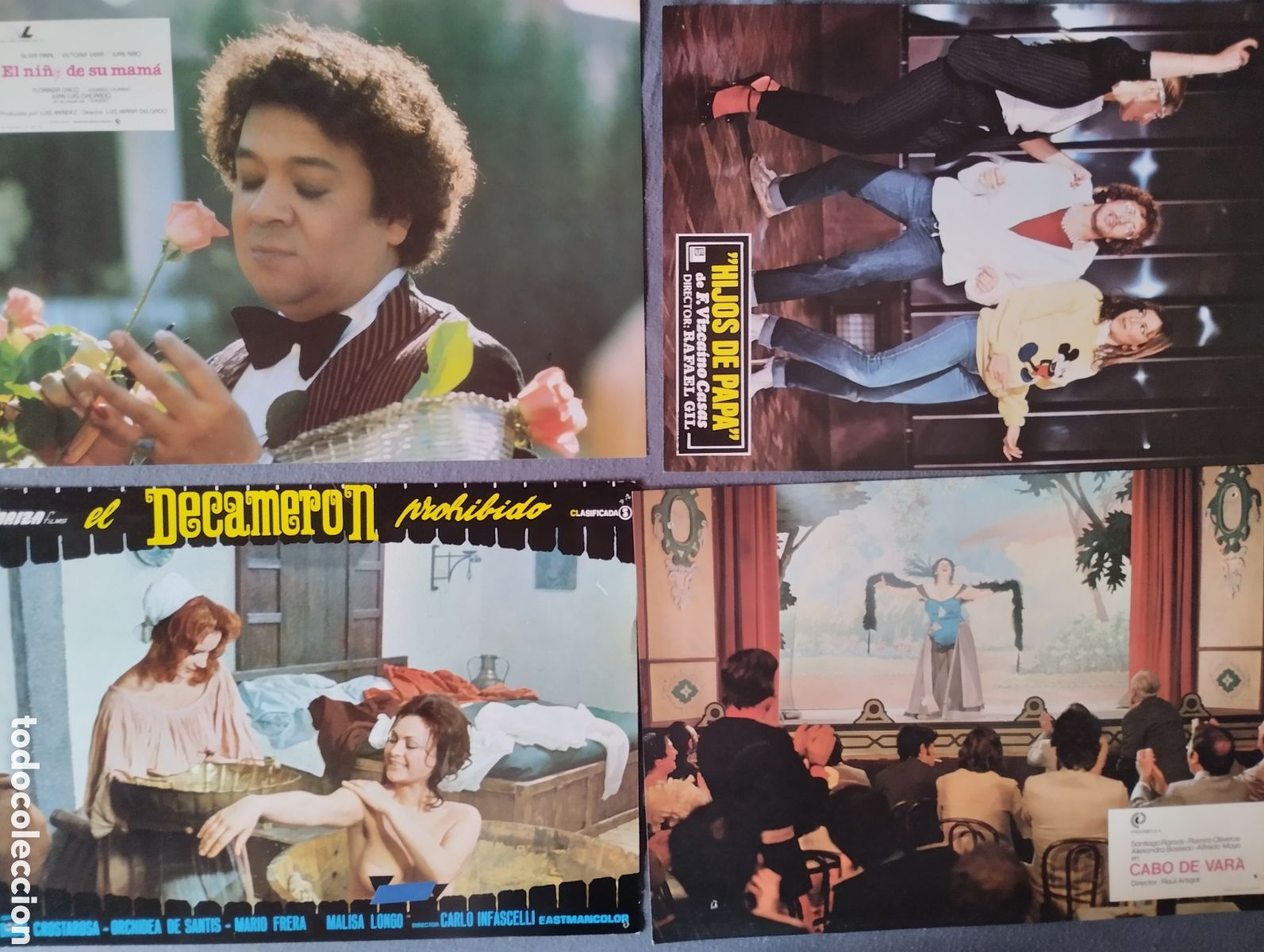 Cine: 4 FOTOCROMOS VARIADOS