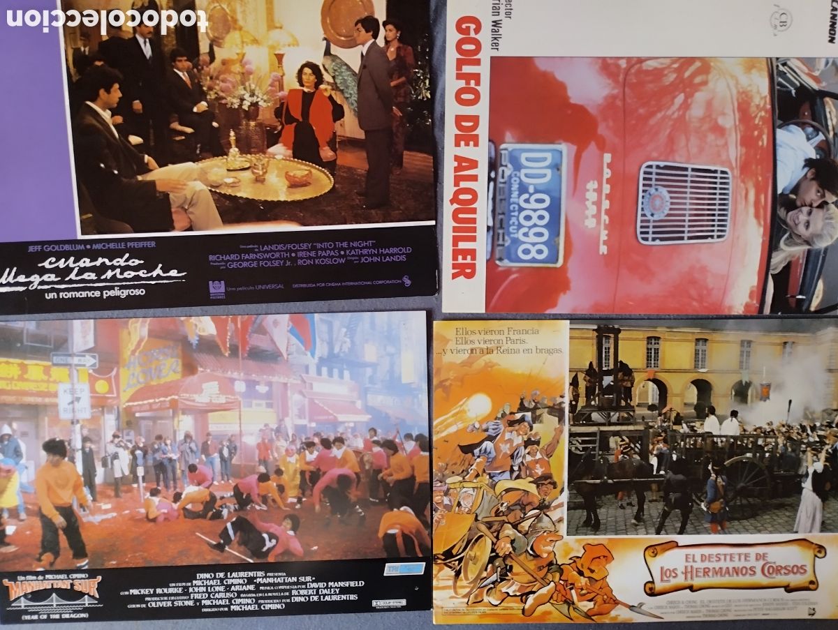 Cine: 4 FOTOCROMOS VARIADOS