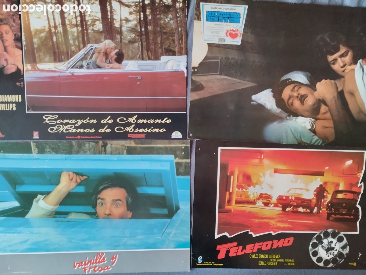 Cine: 4 FOTOCROMOS VARIADOS