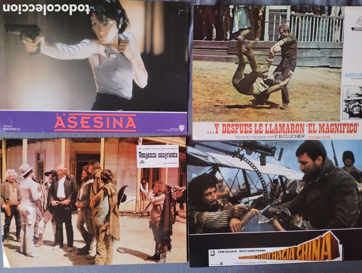 Cine: 4 FOTOCROMOS VARIADOS