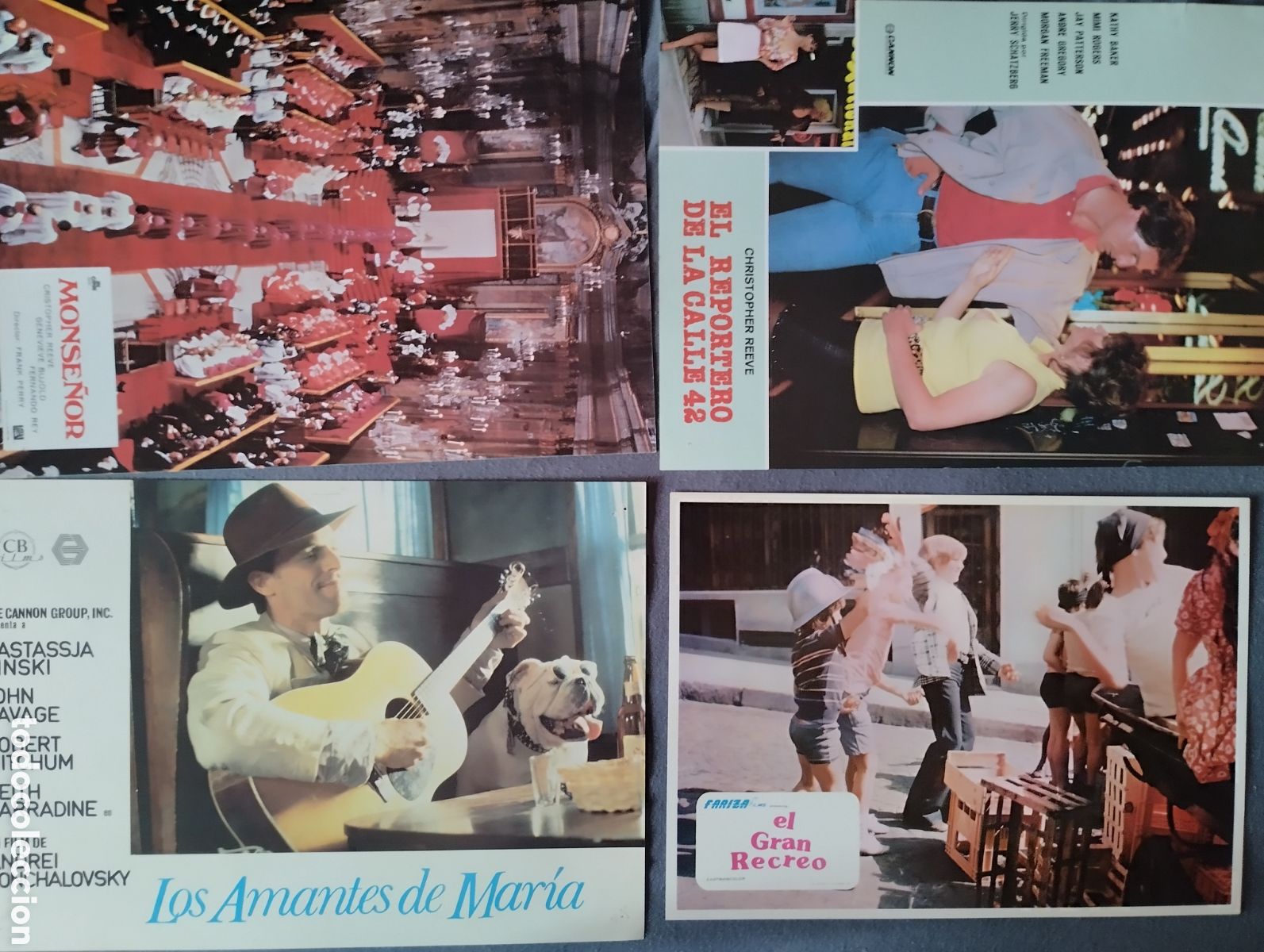 Cine: 4 FOTOCROMOS VARIADOS