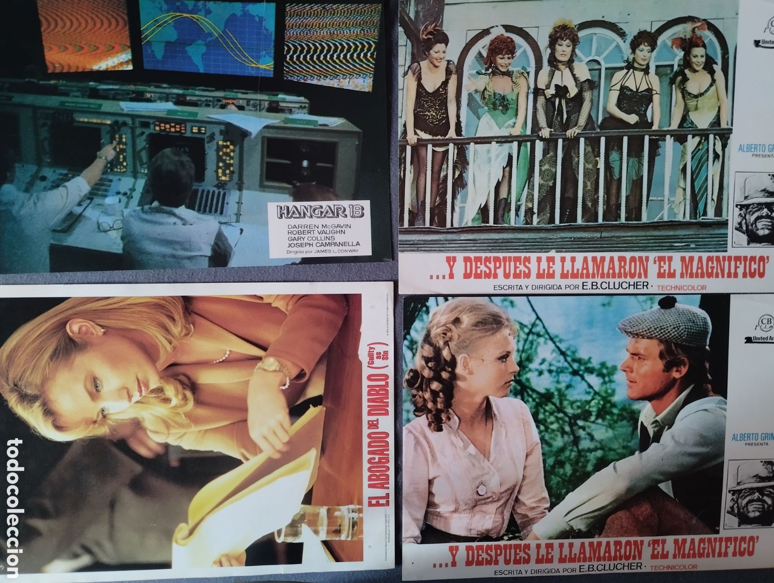Cine: 4 FOTOCROMOS VARIADOS