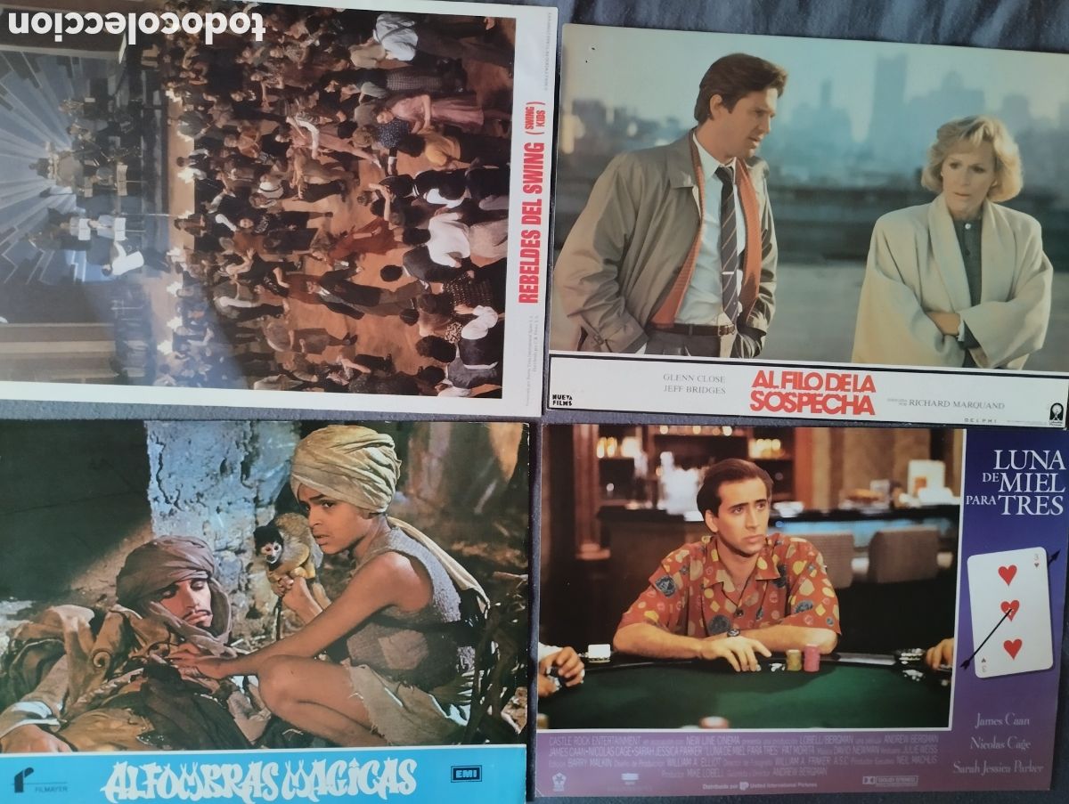 Cine: 4 FOTOCROMOS VARIADOS
