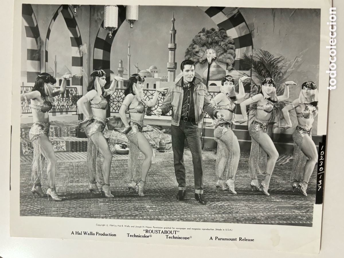 Cine: Foto original de Elvis presley Roustabout el trotamundos