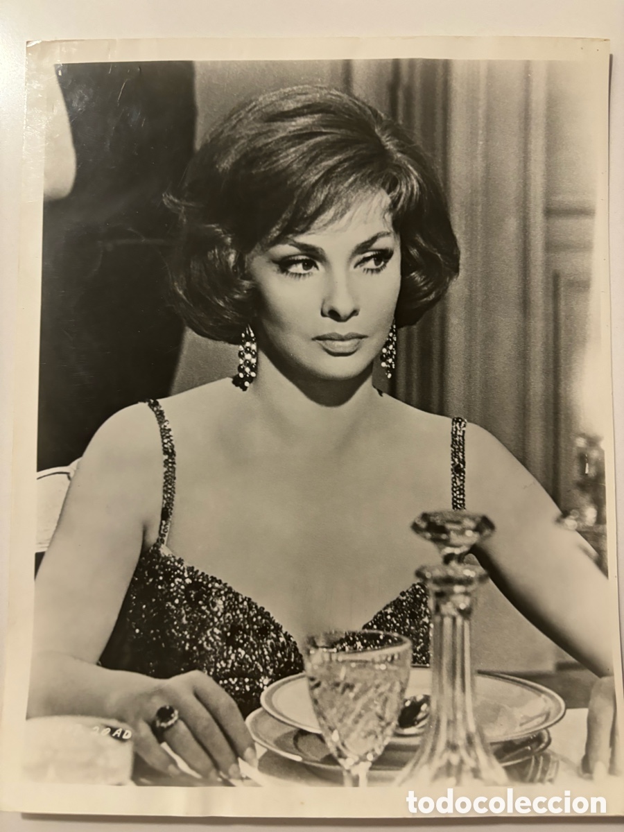 Cine: Foto original de Gina lollobrigida cuando llegue septiembre