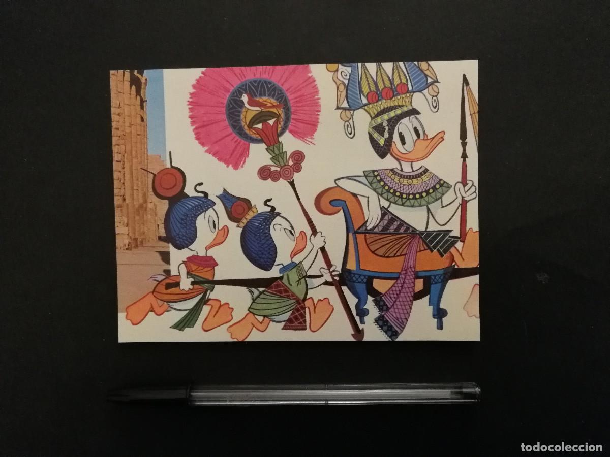 Cinema: TARJETA ACARTONADA -10*15- PATO DONALD EGIPCIO- WALT DISNEY