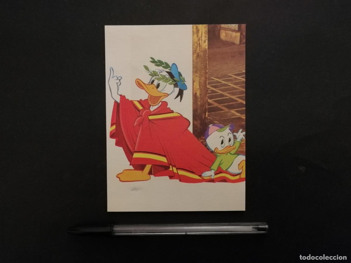 Cinema: TARJETA ACARTONADA -9*13- PATO DONALD CESAR- WALT DISNEY