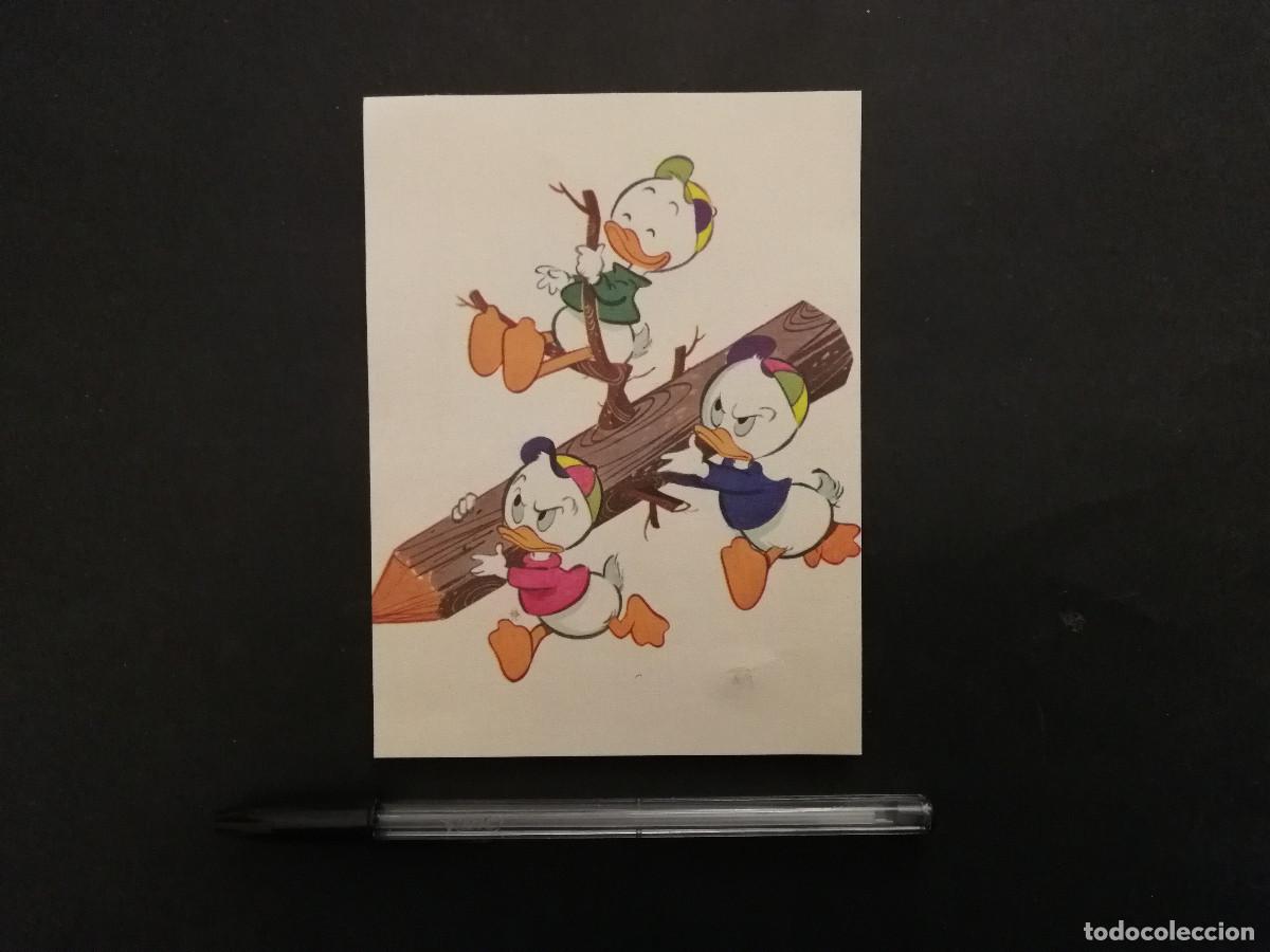 Cinema: TARJETA ACARTONADA -9*13- Hugo, Paco y Lu&iacute;s - WALT DISNEY