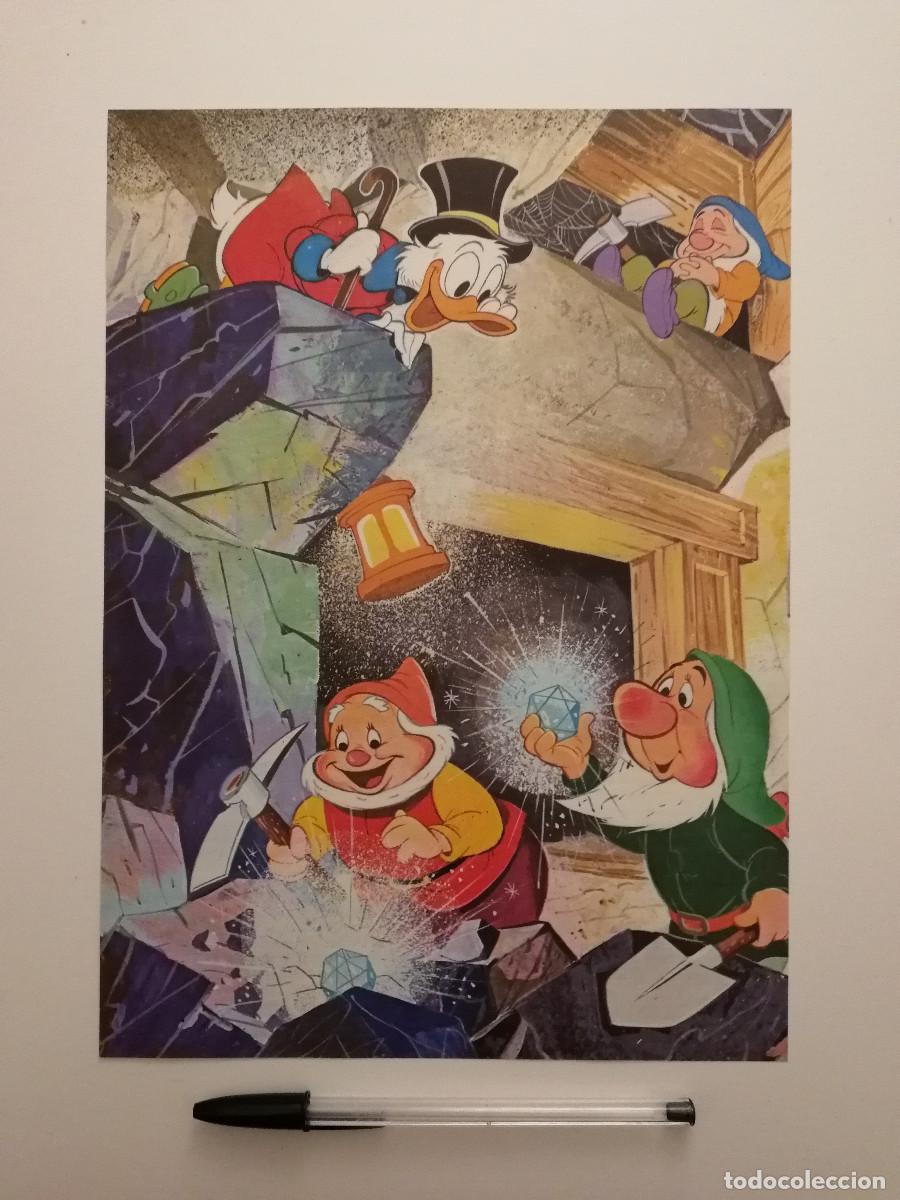 Cinema: LAMINA ACARTONADA -A4- TIO GILITO LOS ENANITOS - WALT DISNEY