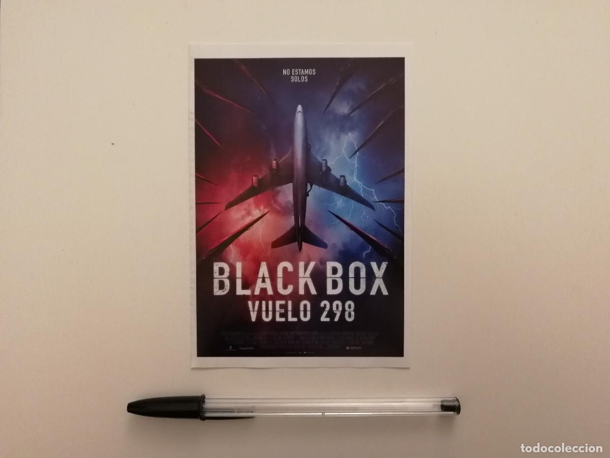 Cine: FICHA COLECCIONABLE -10*15- BLACK BOX VUELO 298