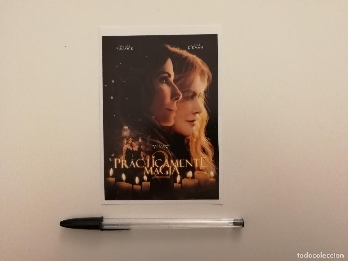 Cine: FICHA COLECCIONABLE -10*15- PRACTICAMENTE MAGIA - NICOLE KIDMAN - SANDRA BULLOCK