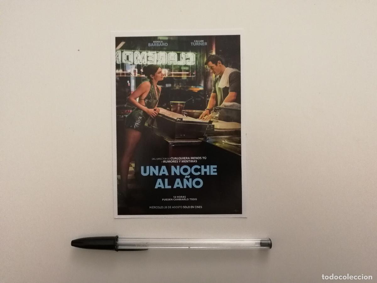 Cine: FICHA COLECCIONABLE -10*15- UNA NOCHE AL A&Ntilde;O - MONICA BARBARO