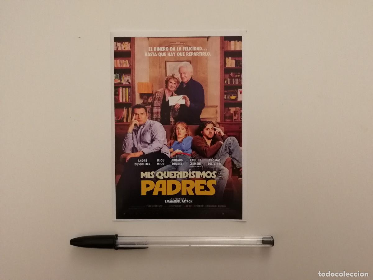 Cine: FICHA COLECCIONABLE -10*15- MIS QUERIDISIMOS PADRES - MIOU MIOU
