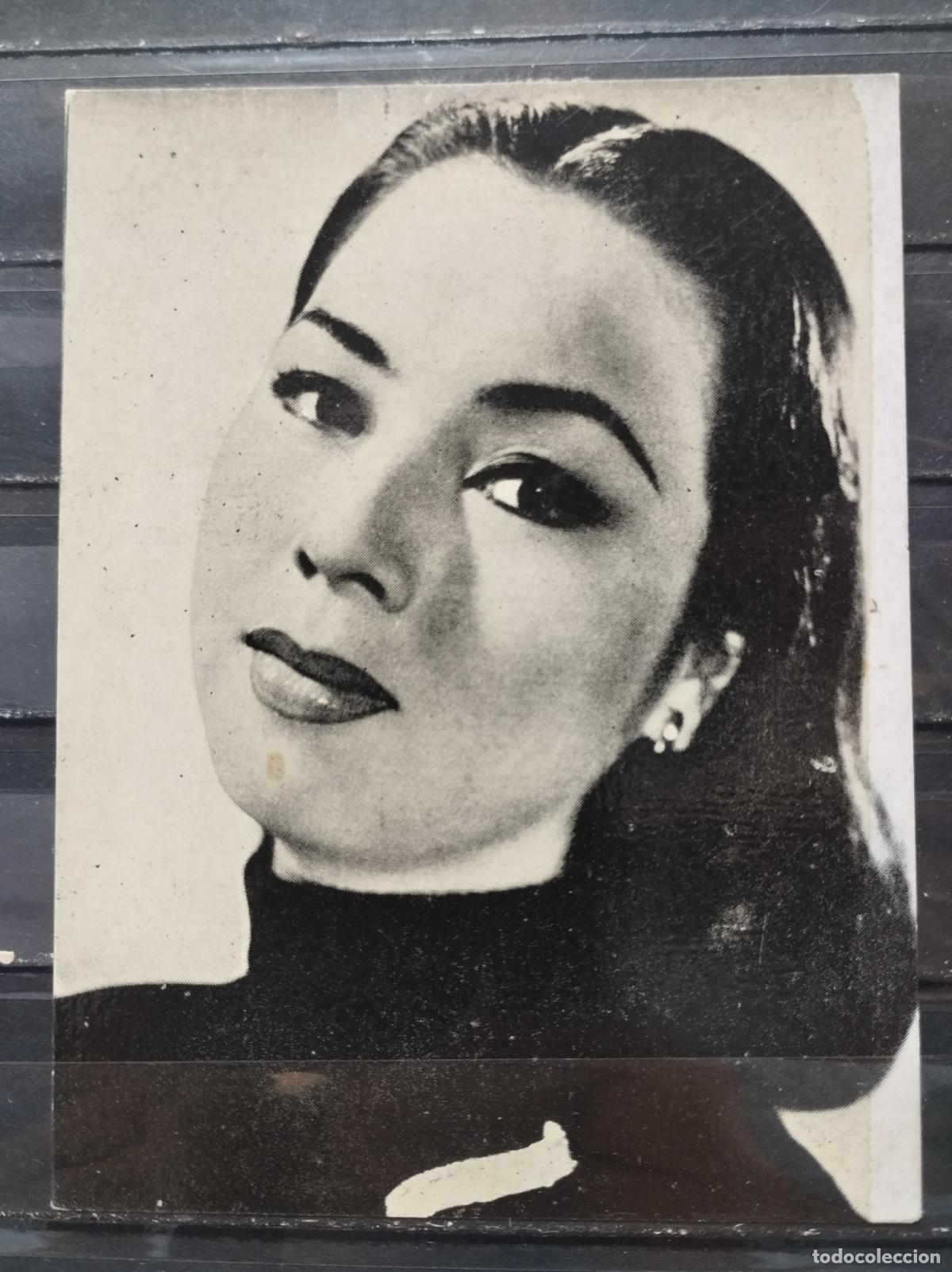 Cin&eacute;ma: TARJETAS FLORITA ACTORES Y ACRICES DE CINE. N&ordm; 52. MACHIKO KIO.