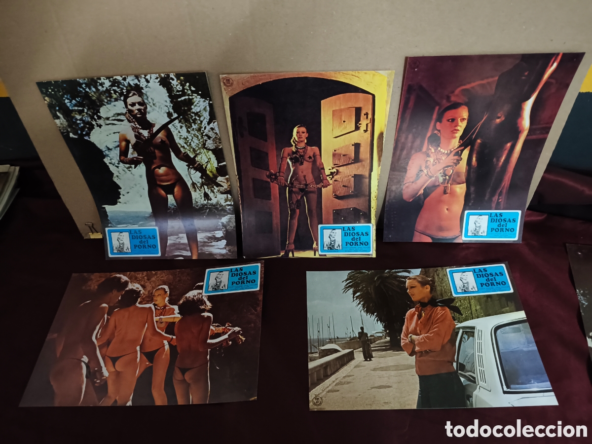 Cin&eacute;ma: 10 FOTOCROMOS LAS DIOSAS DEL PORNO JESUS FRANCO