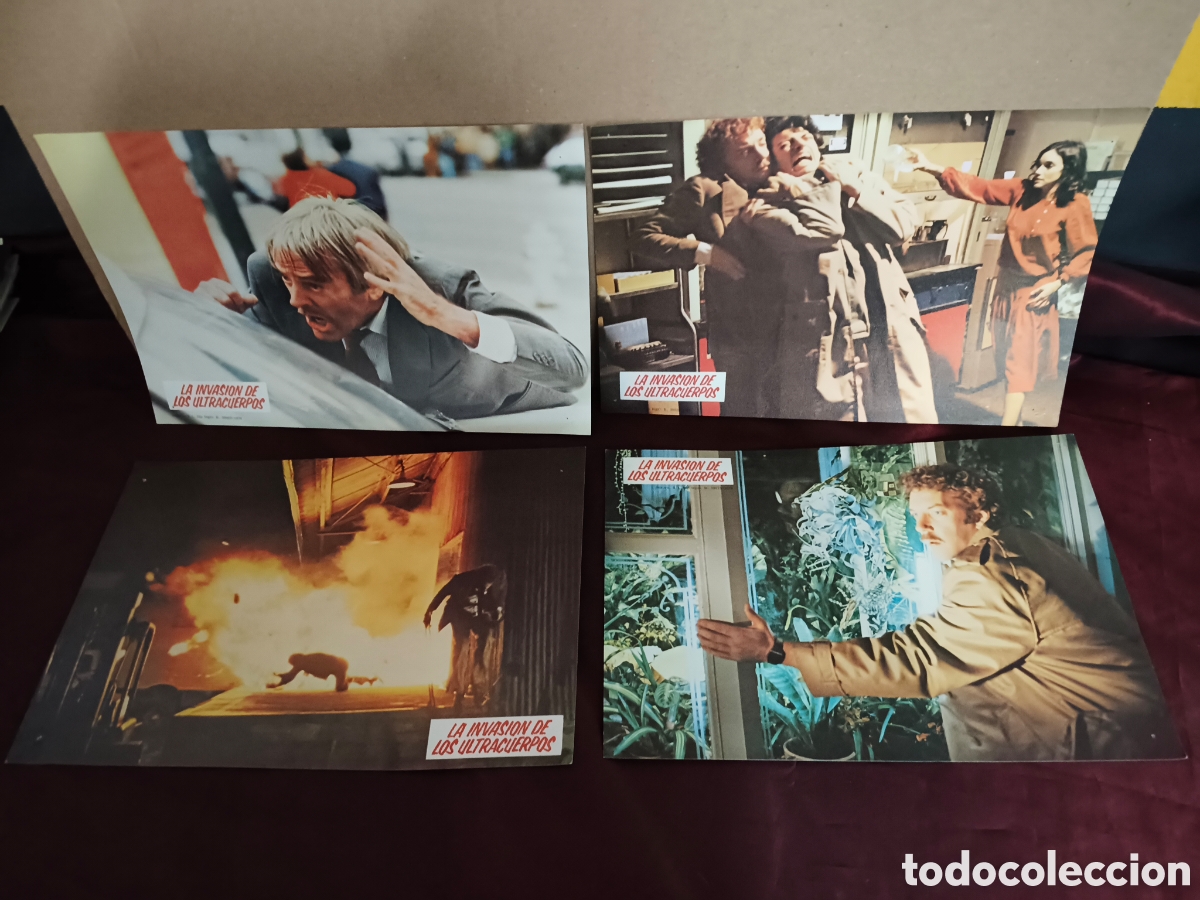 Kino: 8 FOTOCROMOS LA INVASION DE LOS ULTRACUERPOS KAUFMAN SUTHERLAND 1978