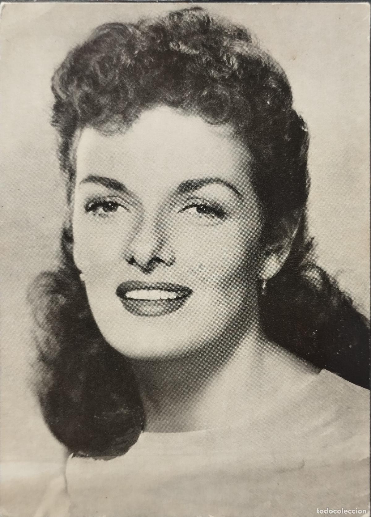 Cinema: TARJETAS FLORITA. ACTORES Y ACTRICES DE CINE. N&ordm; 24. JEAN RUSSELL