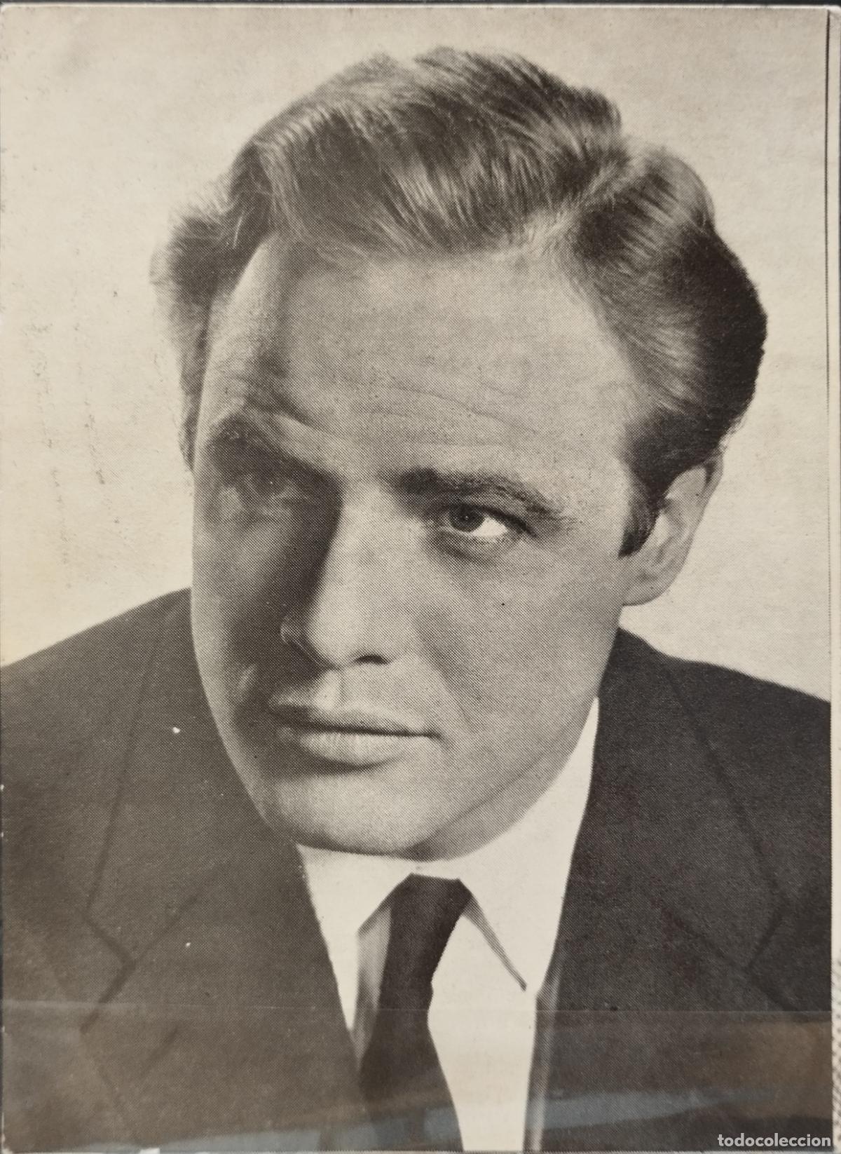 Kino: TARJETAS FLORITA. ACTORES Y ACTRICES DE CINE. N&ordm; 11. MARLON BRANDO.