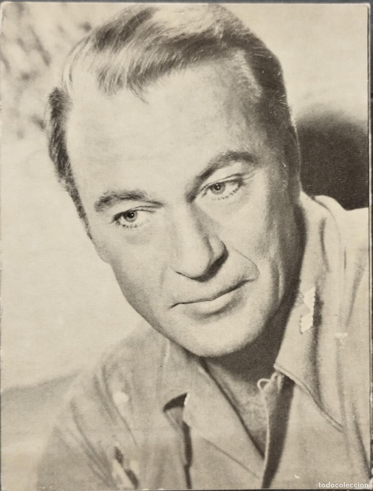 Kino: TARJETAS FLORITA. ACTORES Y ACTRICES DE CINE. N&ordm; 29. GARY COOPER.