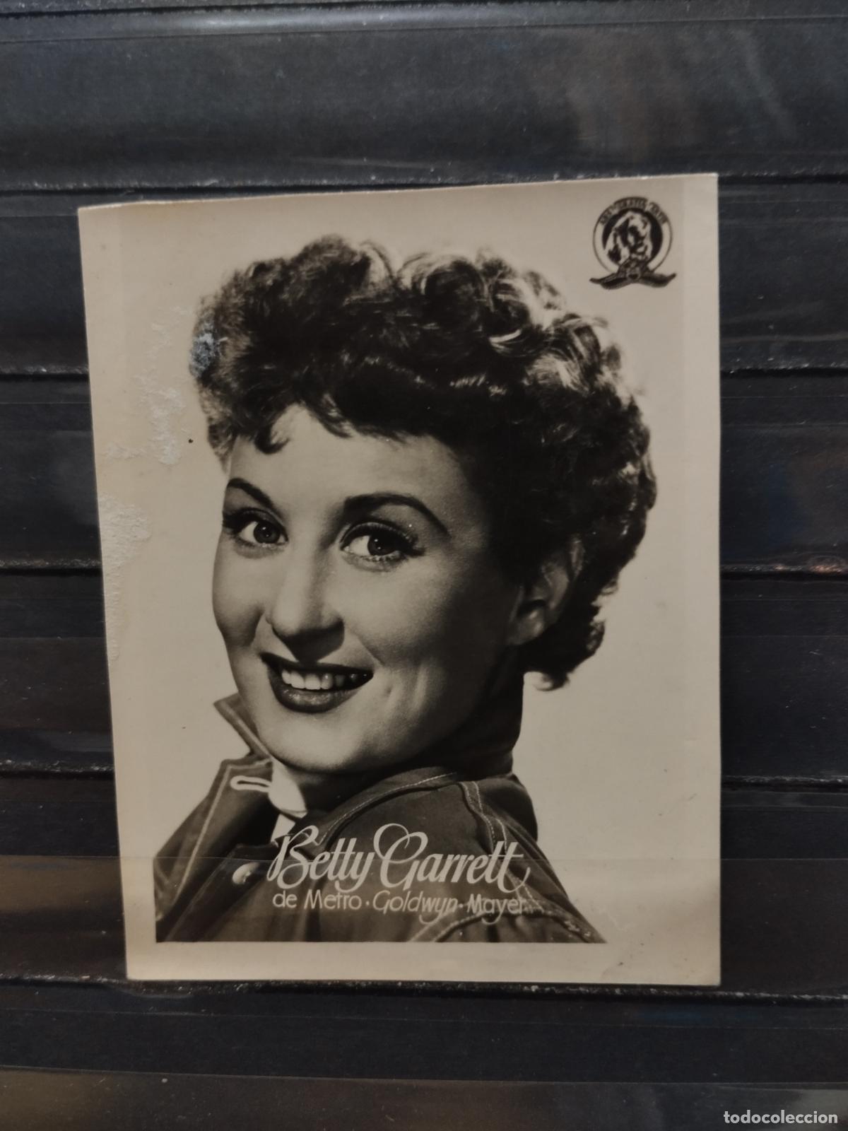 Kino: POSTAL PEQUE&Ntilde;A. MARCA INFONAL. CINE. ACTRICES. BETTY GARRET