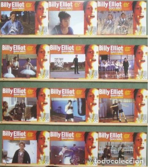 Kino: AFT68 BILLY ELLIOT JULIE WALTERS GARY LEWIS JAMIE BELL SET 12 FOTOCROMOS ORIGINAL ESTRENO h1