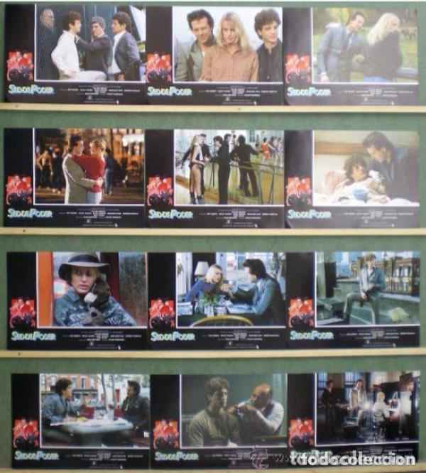 Kino: AFT74 SED DE PODER MICKEY ROURKE DARYL HANNAH SET COMPLETO 12 FOTOCROMOS ORIGINAL ESTRENO H0