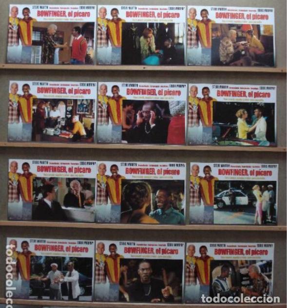 Cinema: AFT78 BOWFINGER EL PICARO STEVE MARTIN EDDIE MURPHY SET COMPLETO 12 FOTOCROMOS ORIGINAL ESTRENO H0
