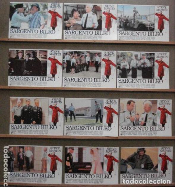 Cin&eacute;ma: AFT80 SARGENTO BILKO STEVE MARTIN DAN AYKROYD SET COMPLETO 12 FOTOCROMOS ORIGINAL ESTRENO H0