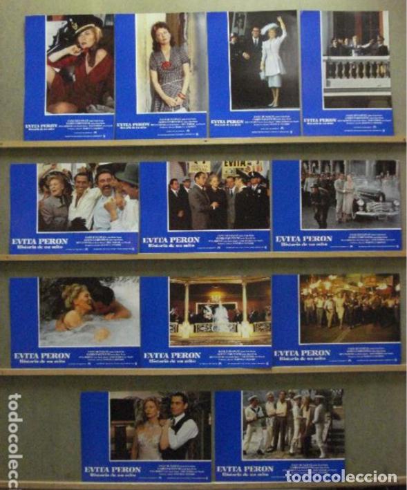 Cin&eacute;ma: AFT81 EVITA PERON FAYE DUNAWAY SET COMPLETO 12 FOTOCROMOS ORIGINAL ESTRENO H1