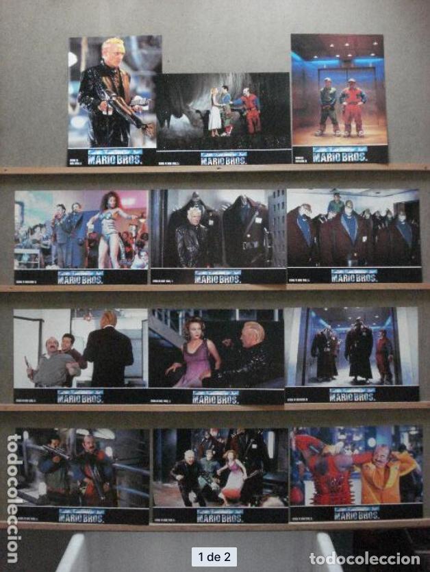 Cine: AFT89 SUPER MARIO BROS SET COMPLETO 16 FOTOCROMOS ORIGINAL ESTRENO H0