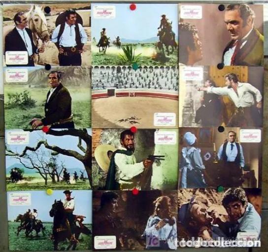 Cinema: AFT98 LOS DESESPERADOS LUCIO FULCI ERNEST BORGNINE SPAGHETTI SET 12 FOTOCROMOS ESPA&Ntilde;OL R-80 h1