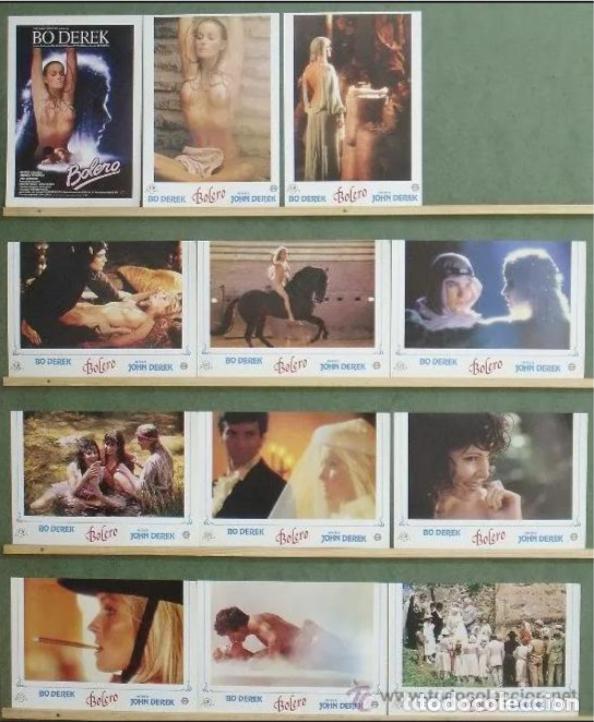Cine: AFU30 BOLERO BO DEREK ANA OBREGON DESNUDA SET COMPLETO 12 FOTOCROMOS ORIGINAL ESTRENO h1