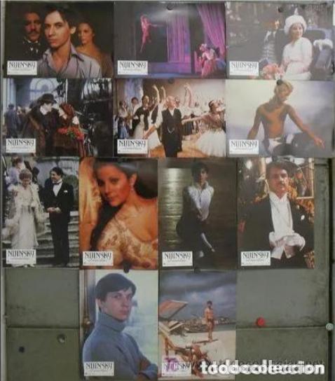 Cinema: AFU35 NIJINSKY ALAN BATES GEORGE DE LA PE&Ntilde;A CULT GAY SET COMPLETO 12 FOTOCROMOS ORIGINAL ESTRENO h1